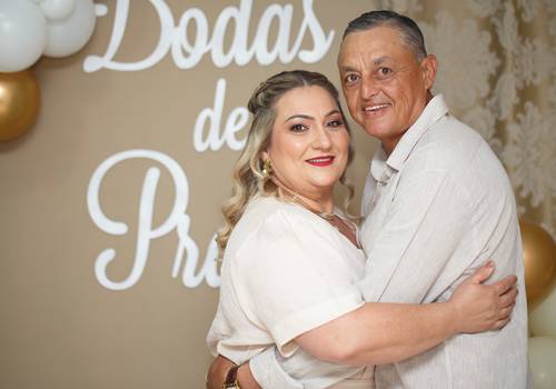 Bodas de Lidiane e Beto - Bodas de Prata