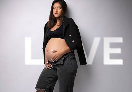 Gestante de Mamãe Thauany