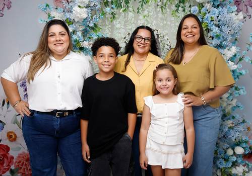 Família de Gislaine, Jucilene, Cleide, Lorenzo e Giovana (Especial das Mães)