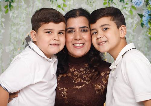 Família de Maiara, Bryan e Breno (Especial das Mães)