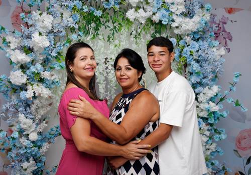 Família de Andréia e Lucas (Especial das Mães)