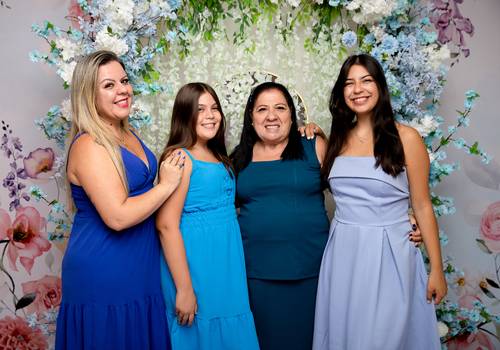 Família de Sônia, Francine, Kamilly e Kauany (Especial das Mães)