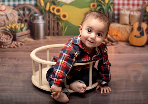 Acompanhamento de Bernardo - 7 Meses