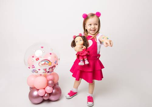 Ensaio de Cecília - 3 Anos
