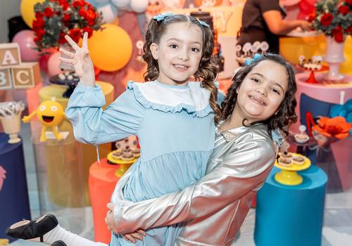 Aniversário de Giulia e Maria - 8 Anos