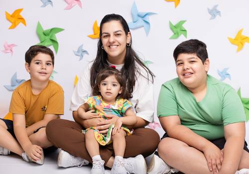 Ensaio de Maitê, Bernardo e Benício (Especial das Crianças)