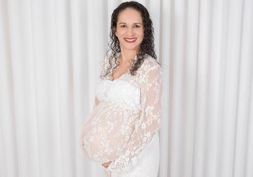 Gestante de Patrícia