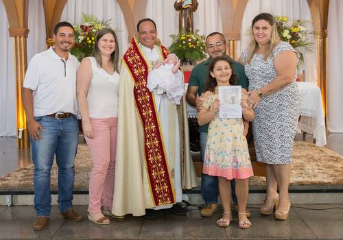 Batizado de Maria Valentina