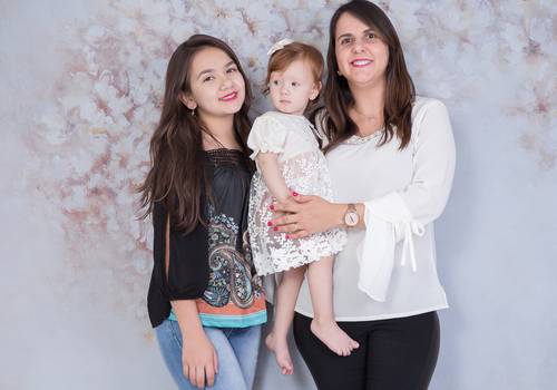 Acompanhamento de Elaine, Ana Lívia e Ana Júlia