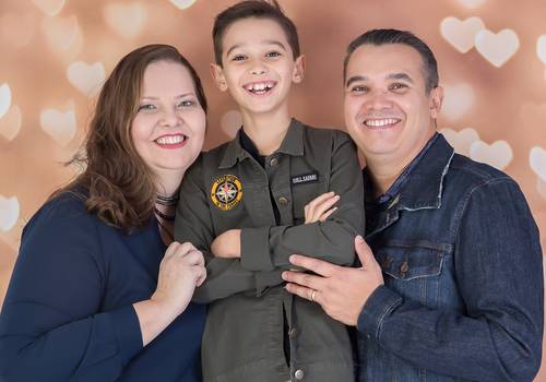 Ensaio de Fabiana, Guilherme e Egmar