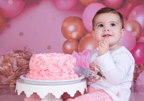 Smash the cake de Brenda  - 12 meses