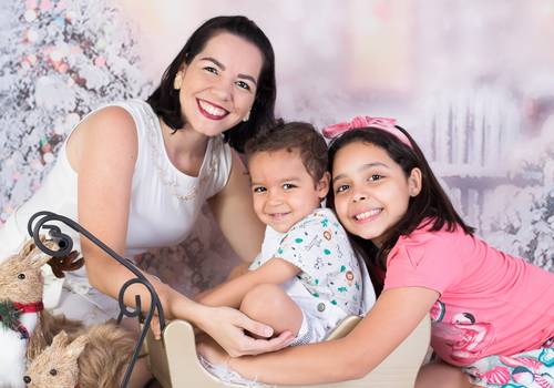 Família de Michele, Afonso e Ana Laura