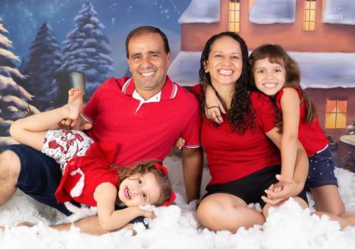 Família de Laura, Bia, Paty e José Roberto