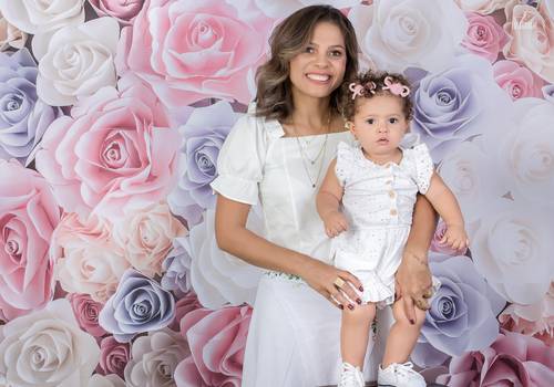 Família de Veronice e Lis (Dia das Mães)