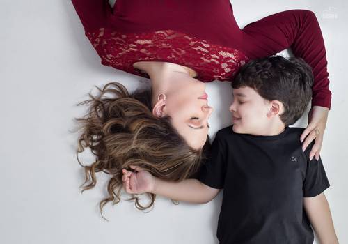 Família de Geize e Théo 