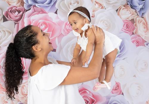 Família de Gabriely e Heloisa (Dia das Mães)