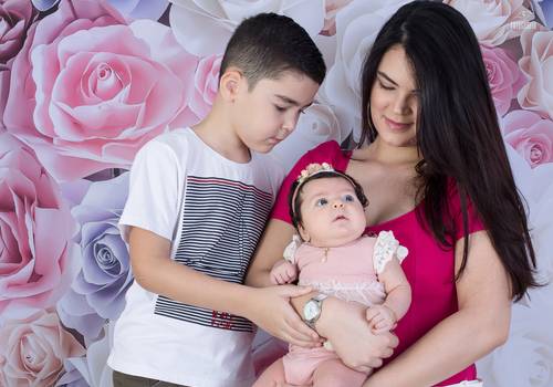 Família de Alice - 2 meses