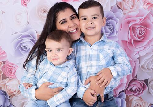 Família de Maiara, Breno e Bryan (Dia das Mães)