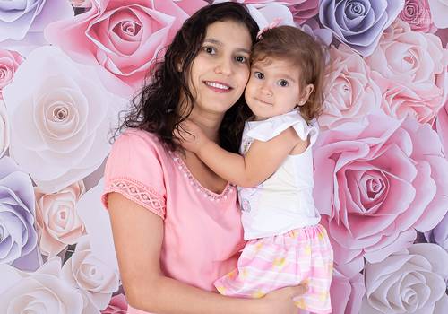 Família de Valquiria e Valentina (Dia das Mães)