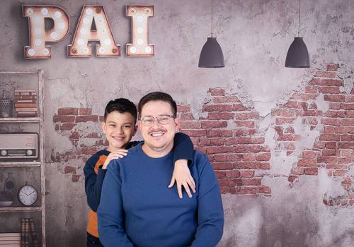 Família de Erick e o Papai Delino