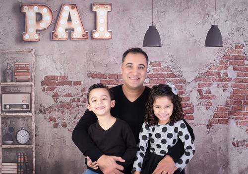 Família de Júlia, Gabriel e o Papai Lalo