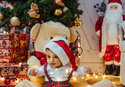Familia de Ensaio Fotográfico de Natal: Janaina, Phelipe e Ravi