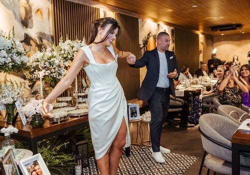 Civil de Fotografia de Casamento Civil: Coco Bambu Jardins - Livia e Cabbar