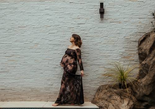 Gestante de Ensaio Fotográfico Gestante e Boudoir: São Paulo - Erica