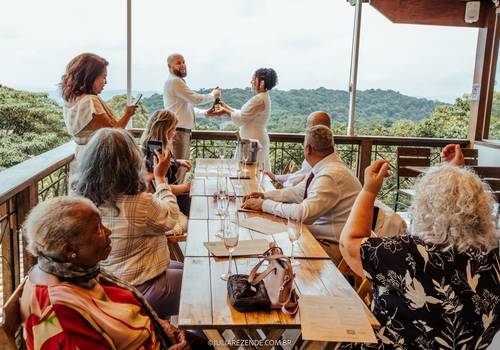 Civil de Fotografia de Casamento Civil: Paróquia Nossa Senhora de Fátima - Carolina e Luis