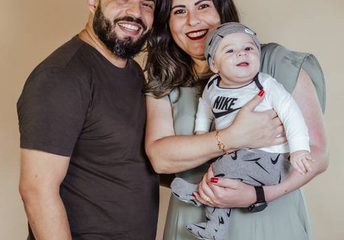 Familia de Ensaio Fotográfico Família e Acompanhamento - Estúdio Julia Rezende - Ayrton 6 meses (Amanda e André)