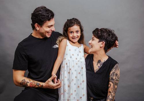 Familia de Ensaio Fotográfico Família - Estúdio Julia Rezende - Família Mendes