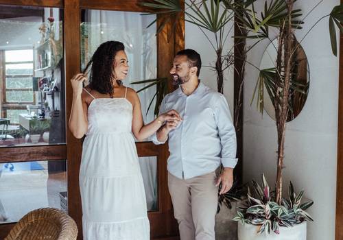 Ensaios de Ensaio Fotográfico de Casal: Casa Jus Serra - Gabriella e Guilherme