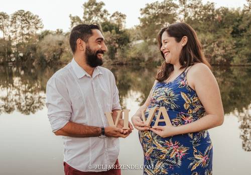 Gestante de Ensaio Fotográfico Gestante: Ensaio Gestante - Fernanda e Caue