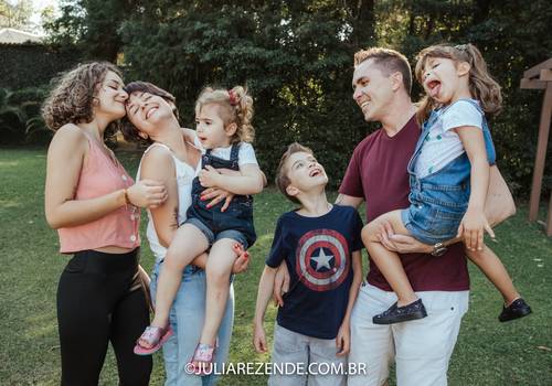 Familia de Ensaio Fotográfico Familia: Espaço Balboa - Camilla e Brunno