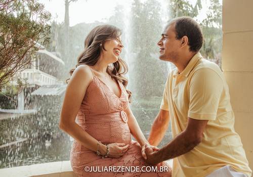 Gestante de Ensaio Fotográfico Gestante e Família: Espaço Balboa - Leticia e Chicó