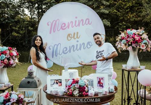 Familia de Fotografia de Chá Revelação: Espaço Balboa -Janaina e Phelipe