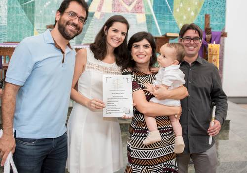 BATIZADO de Batizado do Martin