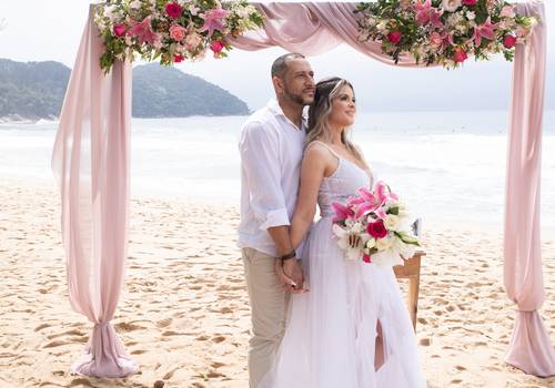 Casamento na Praia de Kelly e Jaime
