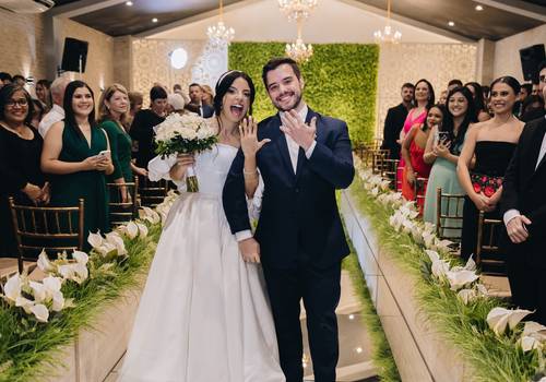 Casamento no Buffet de Carolina e Enrico