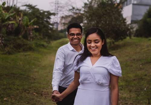 Casais de Ensaio de casal Yara e Samuel