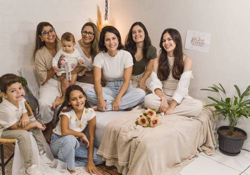 Ensaio Familia de Ensaio dia das mães Aconchego 2024 - Benônia