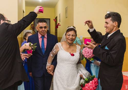 Casais de Casamento Lourdes e João