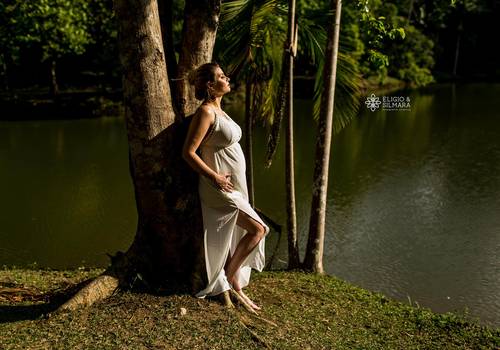 Gestante de Belle à espera de Davi