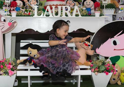 Aniversário de 1 ano da pequena Laurinha