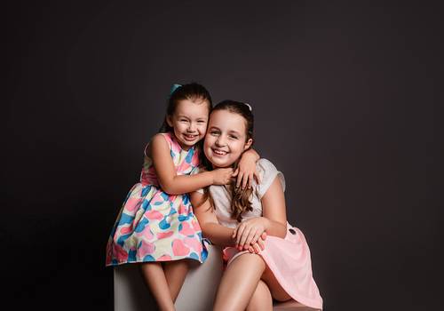 FAMÍLIA de Ensaio de Família em Estúdio