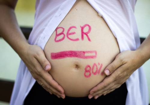 Gestante de Esperando Bernardo