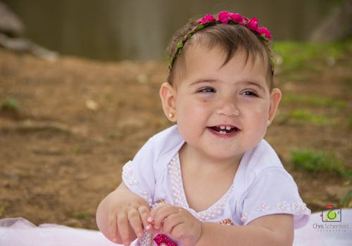 Smash the Cake de Larissa 1 ano