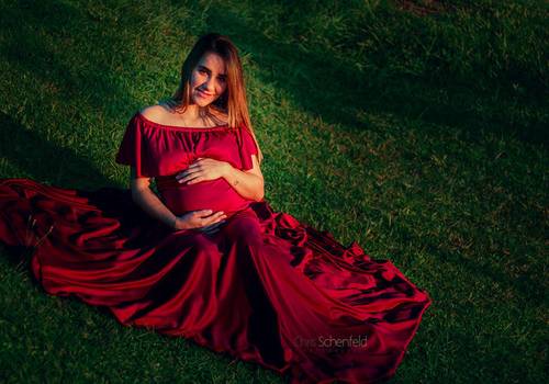 Gestante de Esperando Samuel