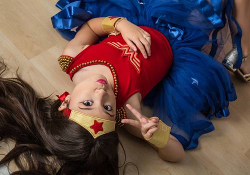 Infantil de Mulher Maravilha está diferente! 