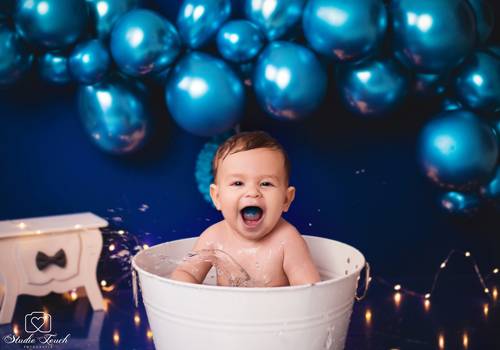 Smash the Cake de Mundo Azul do Pedro!